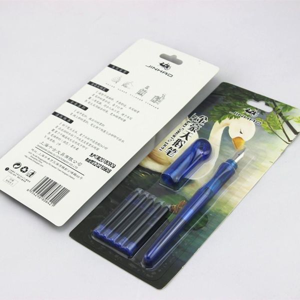 fountain pens 5pcs ink genuine jinhao color pen 0.5mm nib tip office student calligraphy school supplies
fountain pens 5pcs ink genuine jinhao color pen 0.5mm nib tip office student calligraphy school supplies