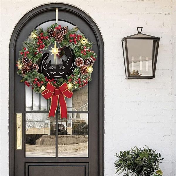 decorative flowers & wreaths led lights christmas wreath jesus red berry pine cone nativity scene string garland mixed holiday decorations n
decorative flowers & wreaths led lights christmas wreath jesus red berry pine cone nativity scene string garland mixed holiday decorations n