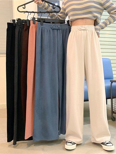 wavsiyier office plus size high waist corduroy pant trousers women autumn wide leg straight loose solid winter casual korean sui women', Black;white
wavsiyier office plus size high waist corduroy pant trousers women autumn wide leg straight loose solid winter casual korean sui women', Black;white