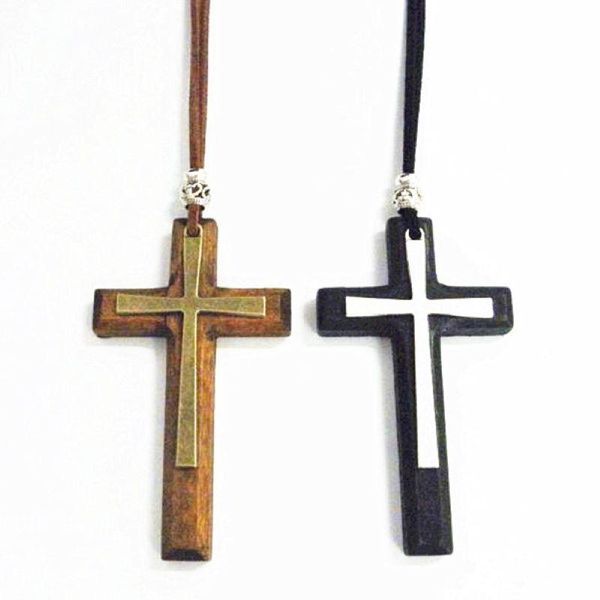 pendant necklaces wooden cross tibetan silver long necklace retro art fan fashion men's and women's pendants
pendant necklaces wooden cross tibetan silver long necklace retro art fan fashion men's and women's pendants