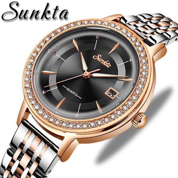 wristwatches relogio feminino 2021 sunkta womens watches casual fashion watch ladies waterproof stainless steel quartz cloc, Slivery;brown
wristwatches relogio feminino 2021 sunkta womens watches casual fashion watch ladies waterproof stainless steel quartz cloc, Slivery;brown