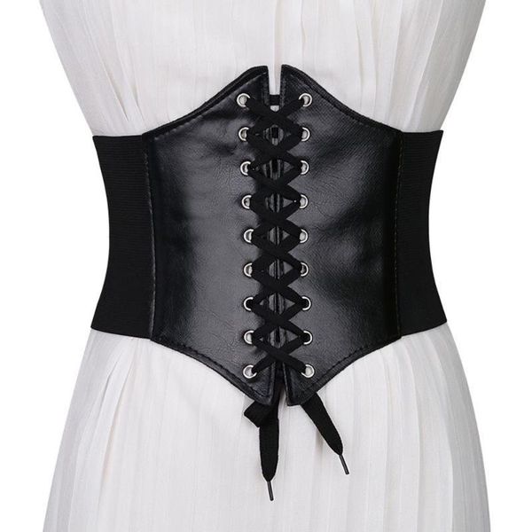 belts 1pcs gothic dark lace up female waist corset belt wide pu leather women fashion slimming waistband adjustable dress girdle, Black;brown
belts 1pcs gothic dark lace up female waist corset belt wide pu leather women fashion slimming waistband adjustable dress girdle, Black;brown