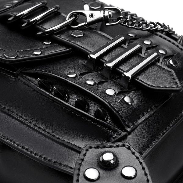 waist bags d0ud girl's gothic bag fanny pack leather steampunk side travel purse black pu fashionable and unique
waist bags d0ud girl's gothic bag fanny pack leather steampunk side travel purse black pu fashionable and unique
