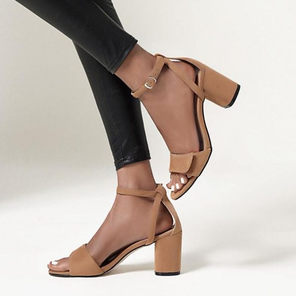 fanyuan sandals size 33-43 women flock buckle solid colors summer square high heels ladies casual shoes, Black
fanyuan sandals size 33-43 women flock buckle solid colors summer square high heels ladies casual shoes, Black