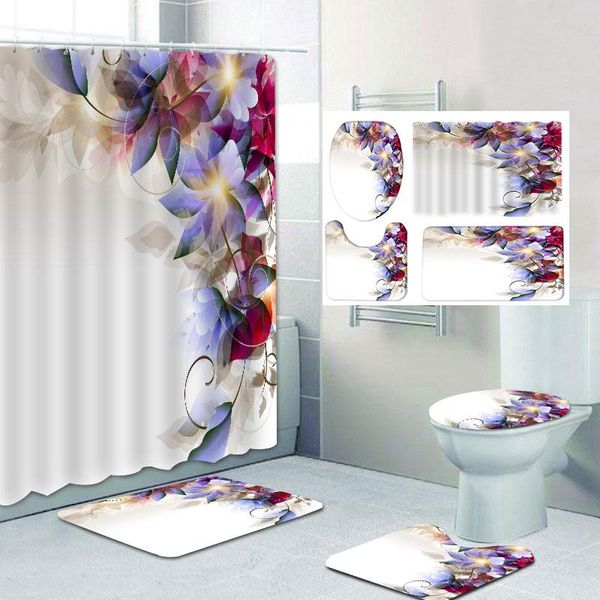 shower curtains flowers curtain set carpet toilet cover bath mat sets bathroom waterproof with 12 hooks home deco ship
shower curtains flowers curtain set carpet toilet cover bath mat sets bathroom waterproof with 12 hooks home deco ship