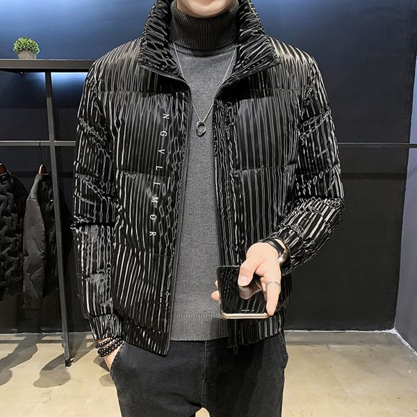 men's down et, high-quality sequin stripe coat, windproof warm, black, autumn and winter, new in 2021
men's down et, high-quality sequin stripe coat, windproof warm, black, autumn and winter, new in 2021