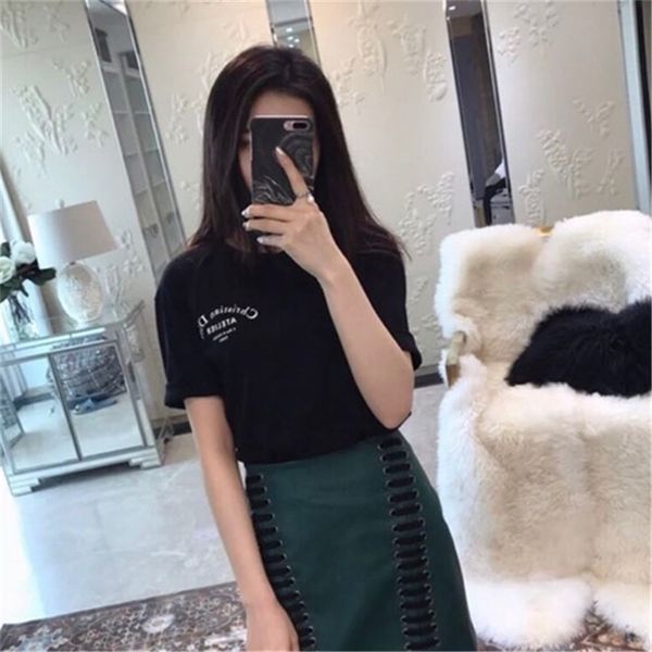 2021 summer 100% cotton t-shirt o-neck letter print female clothes lady tees same style for men women a66, White
2021 summer 100% cotton t-shirt o-neck letter print female clothes lady tees same style for men women a66, White