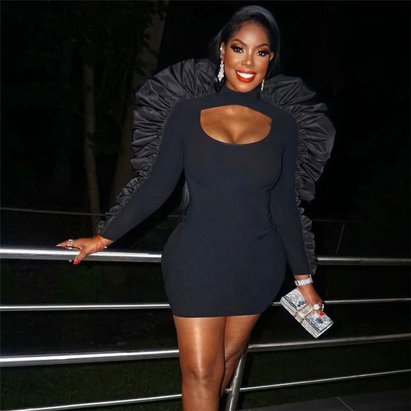 women's swimwear women summer dress sets clothing long casual 2021 set wear nightclub hollow bubble sleeve solid color slim fit sexy, White;black
women's swimwear women summer dress sets clothing long casual 2021 set wear nightclub hollow bubble sleeve solid color slim fit sexy, White;black