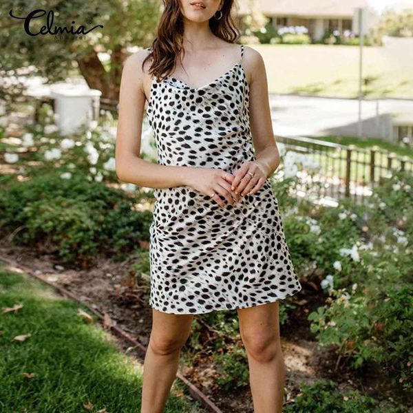 casual dresses celmia 2021 summer spaghetti strap women mini dress fashion leopard print party sling sundress v-neck beach vestidos 5xl, Black;gray
casual dresses celmia 2021 summer spaghetti strap women mini dress fashion leopard print party sling sundress v-neck beach vestidos 5xl, Black;gray