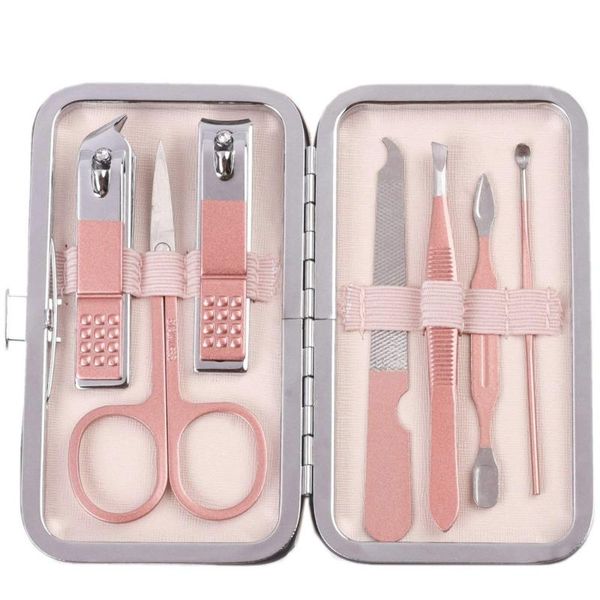 7/10 pcs nail clippers scissors stainless steel beauty manicure set pedicure care kit skin tools with luxurious travel case art kits
7/10 pcs nail clippers scissors stainless steel beauty manicure set pedicure care kit skin tools with luxurious travel case art kits