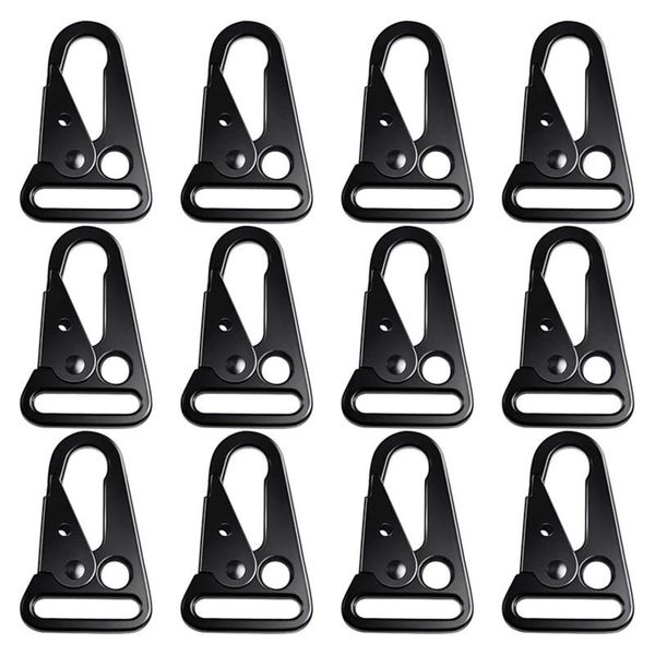 cords, slings and webbing 12 pieces enlarged mouth clip sling clasp olecranon hook for keychain snap hooks outdoor bag black color accessori
cords, slings and webbing 12 pieces enlarged mouth clip sling clasp olecranon hook for keychain snap hooks outdoor bag black color accessori