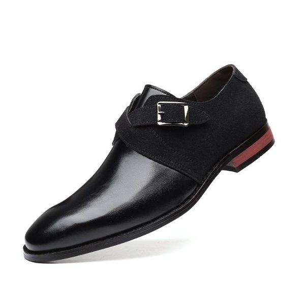 dress shoes 2021 cross tied men double buckle casual businessman footwear plus size male loafer trendy mix color shoe, Black
dress shoes 2021 cross tied men double buckle casual businessman footwear plus size male loafer trendy mix color shoe, Black