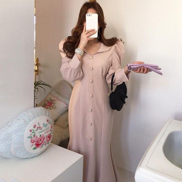 casual dresses women spring vintage sweet sashes trumpet mermaid party dress long sleeve elegant solid french style chic slim, Black;gray
casual dresses women spring vintage sweet sashes trumpet mermaid party dress long sleeve elegant solid french style chic slim, Black;gray