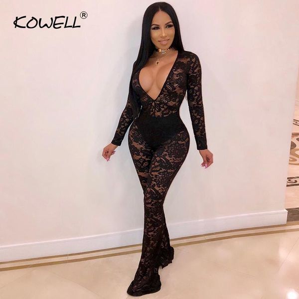 women's jumpsuits & rompers black lace transparent one piece jumpsuit women bodycon long playsuit winter feme party overalls, Black;white
women's jumpsuits & rompers black lace transparent one piece jumpsuit women bodycon long playsuit winter feme party overalls, Black;white