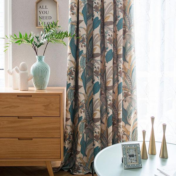 printed cotton curtains for living room shading floral leaves green embroidered tulle veil liner bedroom screen single panel curtain & drape
printed cotton curtains for living room shading floral leaves green embroidered tulle veil liner bedroom screen single panel curtain & drape