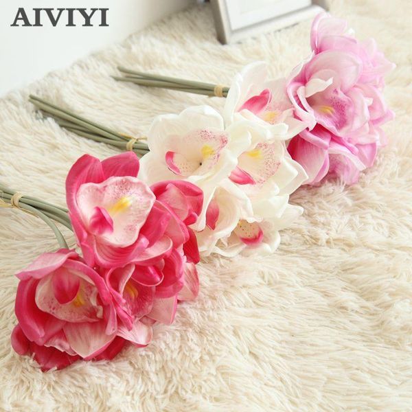 foreign trade excellent products pu cymbidiun artificial flower big orchid home el garden decoration wedding hand flow decorative flowers &
foreign trade excellent products pu cymbidiun artificial flower big orchid home el garden decoration wedding hand flow decorative flowers &