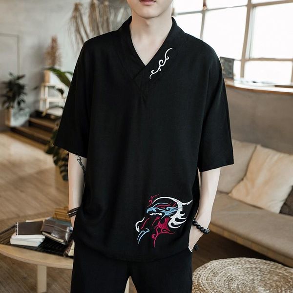 ethnic clothing plus size 4xl 5xl men v-neck shirt embroidery tang short sleeve suit summer t cotton linen shirts, Red
ethnic clothing plus size 4xl 5xl men v-neck shirt embroidery tang short sleeve suit summer t cotton linen shirts, Red