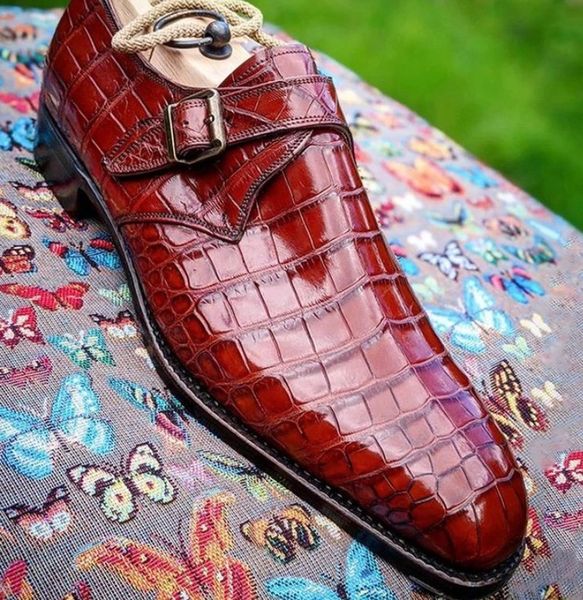 men shoes new arrival fashion buckle handmade pu leather slip-on dress casual stylish derby hb271, Black