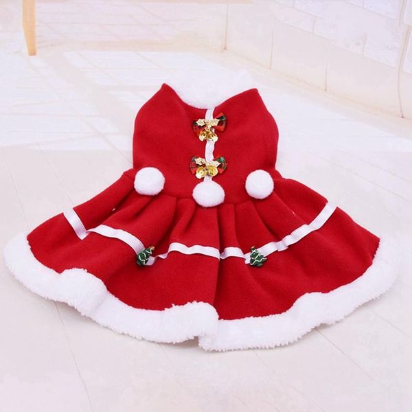 dog apparel pet christmas style red dress wool material soft comfortable warm durable party decoration clothes
dog apparel pet christmas style red dress wool material soft comfortable warm durable party decoration clothes