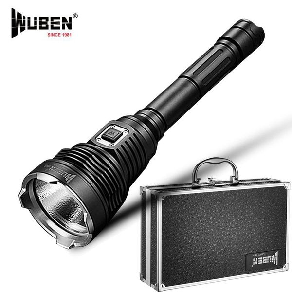 flashlights torches wuben t101 pro usb charging searchlight aluminum box cree xhp70 max 3480 beam distance 463 meter kit tactical
flashlights torches wuben t101 pro usb charging searchlight aluminum box cree xhp70 max 3480 beam distance 463 meter kit tactical