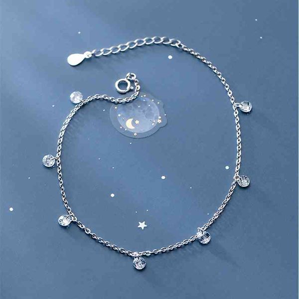 a00860 genuine 925 sterling silver korean round zircon cuban link chain charm anklet for women beach foot jewelry, Red;blue
a00860 genuine 925 sterling silver korean round zircon cuban link chain charm anklet for women beach foot jewelry, Red;blue