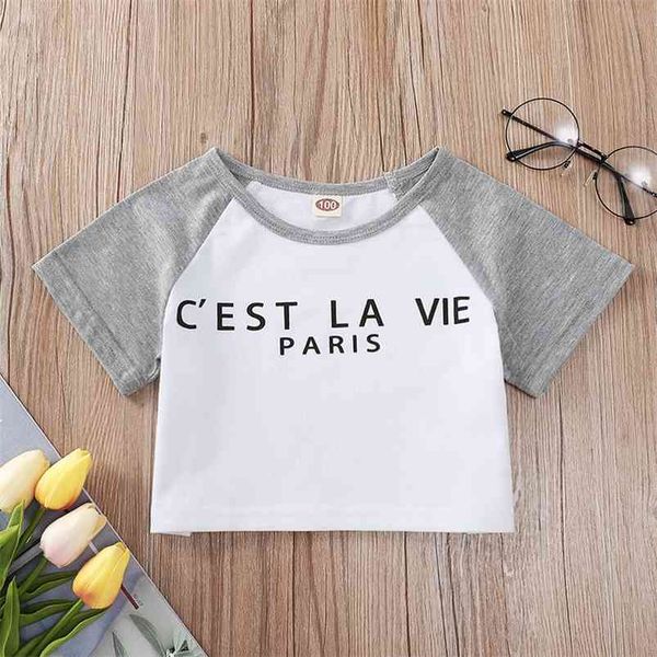 summer children casual cotton short sleeve o neck patchwork letter baby girl or boys t-shirt 3-10t 210629, Blue
summer children casual cotton short sleeve o neck patchwork letter baby girl or boys t-shirt 3-10t 210629, Blue