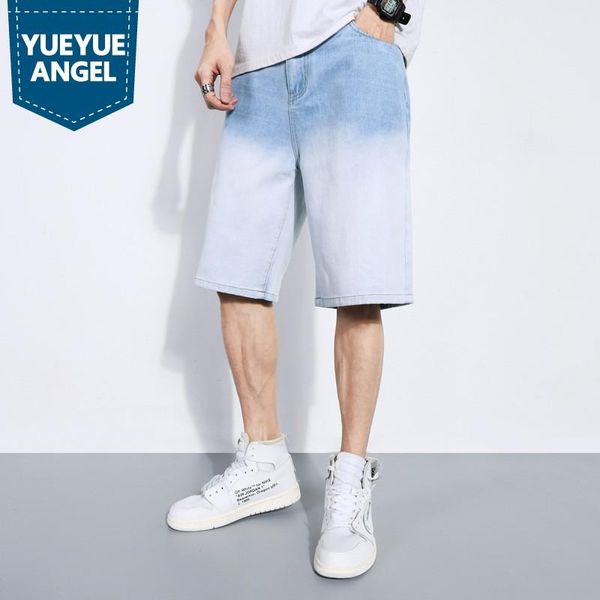 men's jeans summer men korean fashion denim shorts loose preppy thin stretch casual hole ripped tassel knee length male, Blue
men's jeans summer men korean fashion denim shorts loose preppy thin stretch casual hole ripped tassel knee length male, Blue