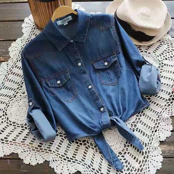women's blouses & shirts arrival summer korean style women casual turn-down collar single breasted blouse slim three quarter cot, White
women's blouses & shirts arrival summer korean style women casual turn-down collar single breasted blouse slim three quarter cot, White