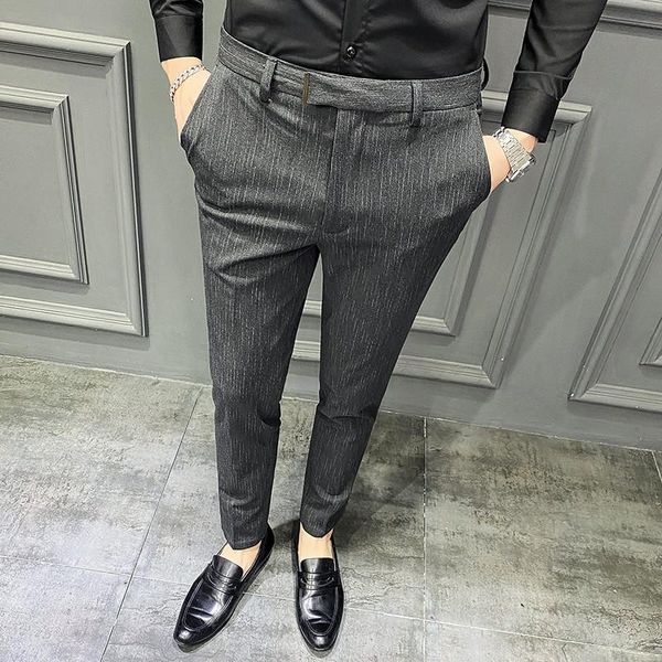 men's suits & blazers 2021 spring summer business dress pants men office social formal suit casual streetwear wedding trousers pantalon, White;black
men's suits & blazers 2021 spring summer business dress pants men office social formal suit casual streetwear wedding trousers pantalon, White;black