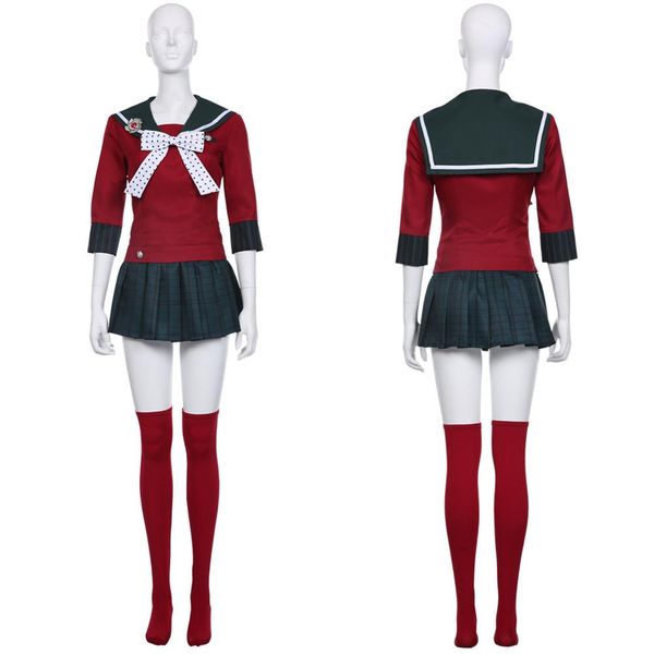 theme costume danganronpa cosplay killing harmony harukawa maki cosplay costume dress uniform halloween carnival costumes, Black;red
theme costume danganronpa cosplay killing harmony harukawa maki cosplay costume dress uniform halloween carnival costumes, Black;red