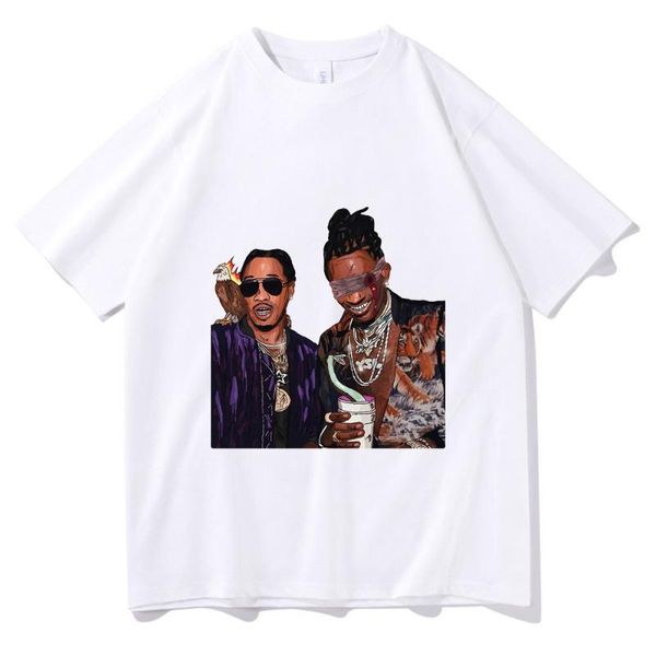men's t-shirts rapper young thug future harajuku print tee shirt fashion loose men t-shirt summer daily tshirt vintage women t shirts, White;black
men's t-shirts rapper young thug future harajuku print tee shirt fashion loose men t-shirt summer daily tshirt vintage women t shirts, White;black