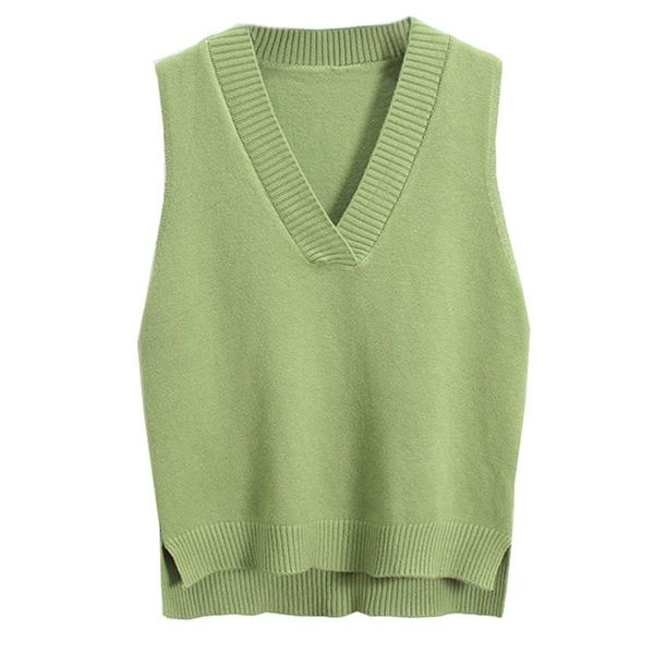 women's vests autumn and winter women knitted vest korean loose wild sleeveless sweater v-neck solid student waistcoat jacket, Black;white
women's vests autumn and winter women knitted vest korean loose wild sleeveless sweater v-neck solid student waistcoat jacket, Black;white