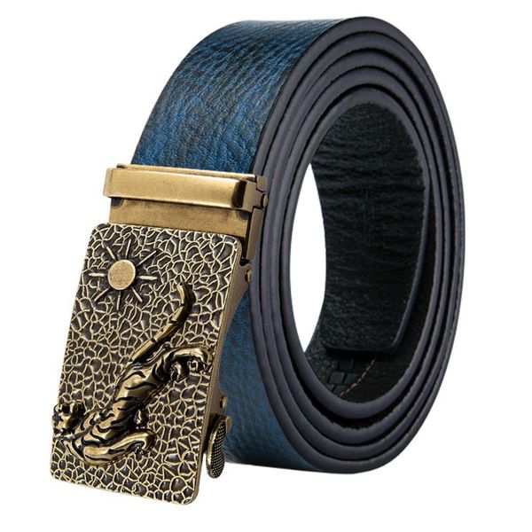 belts ge-2063 golden tiger men's belt casual cow genuine leather for men strap male blue automatic buckle cinto masculino, Black;brown
belts ge-2063 golden tiger men's belt casual cow genuine leather for men strap male blue automatic buckle cinto masculino, Black;brown