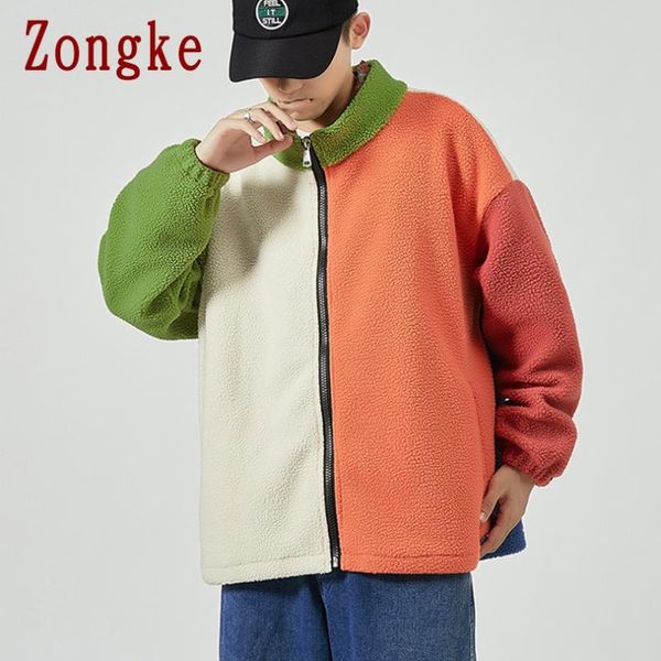 men's jackets zongke fleece winter jacket men 2021 japanese streetwear casual varsity for brand coat m-5xl, Black;brown
men's jackets zongke fleece winter jacket men 2021 japanese streetwear casual varsity for brand coat m-5xl, Black;brown