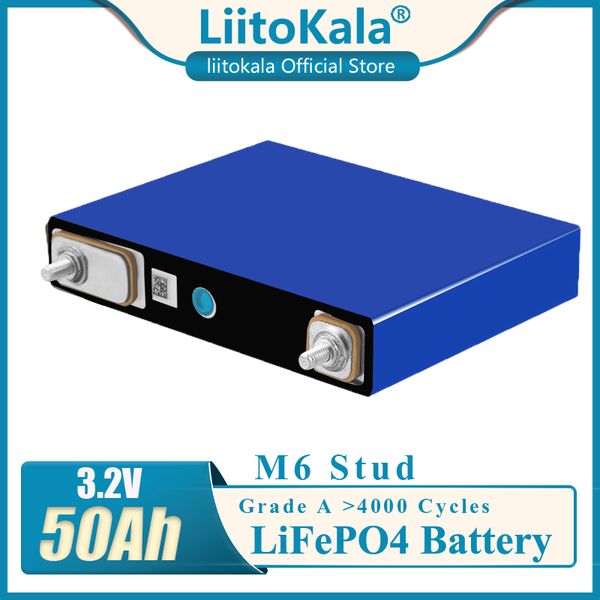 liitokala 3.2v 50ah lifepo4 battery cells high 3c 150a discharge current bateria for diy 12v ebike car boat start solar motorhome ev/narrow
liitokala 3.2v 50ah lifepo4 battery cells high 3c 150a discharge current bateria for diy 12v ebike car boat start solar motorhome ev/narrow