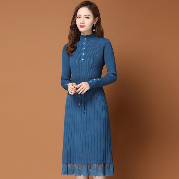 women's sweaters lace patchwork knitted women dresses sweater pullover slim knee-length office lady thicken warm bottoming elegant clot, White;black
women's sweaters lace patchwork knitted women dresses sweater pullover slim knee-length office lady thicken warm bottoming elegant clot, White;black