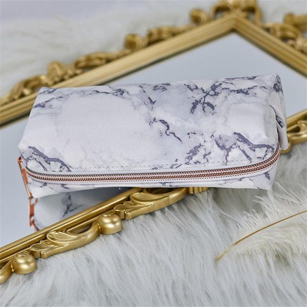 cosmetic bags & cases fashionable simple marble pattern bag large capacity waterproof storage travel portable toilet 
cosmetic bags & cases fashionable simple marble pattern bag large capacity waterproof storage travel portable toilet