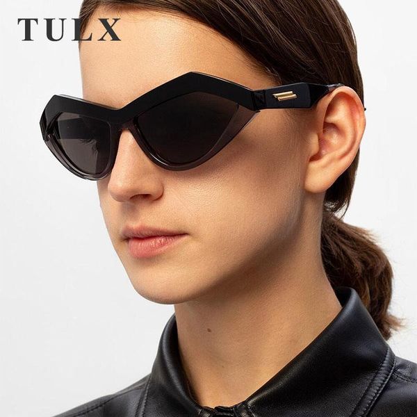 sunglasses fashion unique punk cat's eye women men high-end quality candy colors vintage triangle female small eyewear, White;black
sunglasses fashion unique punk cat's eye women men high-end quality candy colors vintage triangle female small eyewear, White;black