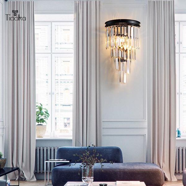 wall lamp tiooka luxurious shine k9 crystal led light home bedroom tv background stair dining room decoration lighting sconces
wall lamp tiooka luxurious shine k9 crystal led light home bedroom tv background stair dining room decoration lighting sconces