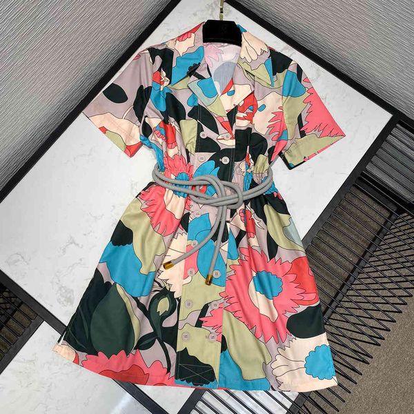 dress boho beach mini dress women high-end lapel double breasted elastic waist slim belt sweet flower printed dresses, Black;gray
dress boho beach mini dress women high-end lapel double breasted elastic waist slim belt sweet flower printed dresses, Black;gray