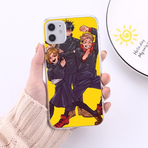 jujutsu kaisen cartoon happy animation printing mobile phone case clear pattern not easy to fade
jujutsu kaisen cartoon happy animation printing mobile phone case clear pattern not easy to fade