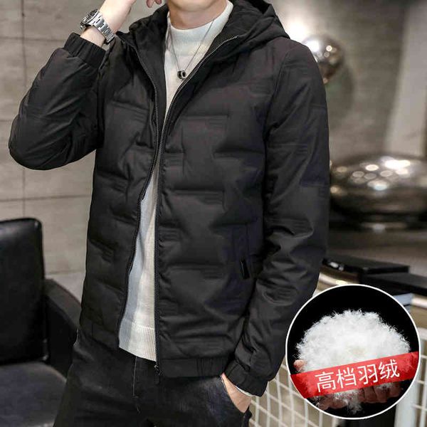 2021 new winter thickened Korean version tooling light and thin short men's down et fashion brand, Black
2021 new winter thickened Korean version tooling light and thin short men's down et fashion brand, Black