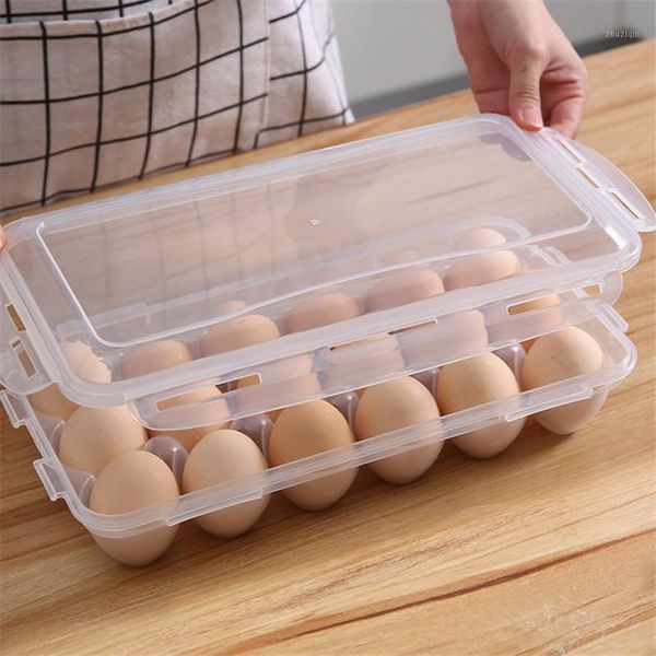 storage bottles & jars transparent plastic 10/18 grid egg box with lid portable kitchen refrigerator fresh keeping tray fridge organizer
storage bottles & jars transparent plastic 10/18 grid egg box with lid portable kitchen refrigerator fresh keeping tray fridge organizer