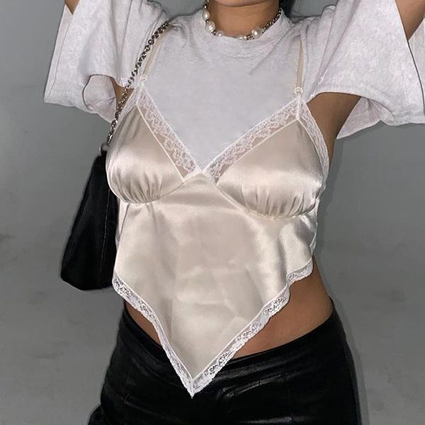 women's tanks & camis vest women v neck solid color club street irregular bandage backless crop female clothing summer, White
women's tanks & camis vest women v neck solid color club street irregular bandage backless crop female clothing summer, White