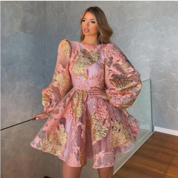 party dresses short long puff sleeves cocltail dress 2021 modern ruffles event gowns backless princess, White;black
party dresses short long puff sleeves cocltail dress 2021 modern ruffles event gowns backless princess, White;black