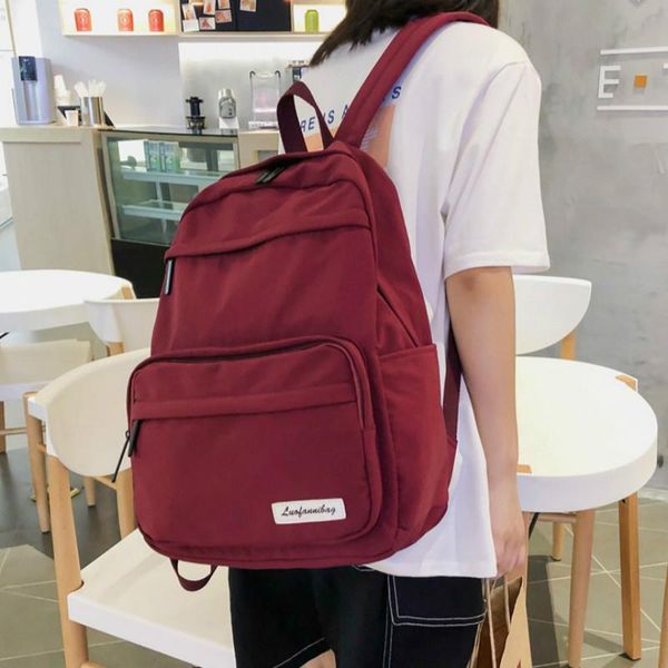 backpack fashion wild women large capacity multi-pocket bags casual zipper nylon backpacks school bag for teenage girls
backpack fashion wild women large capacity multi-pocket bags casual zipper nylon backpacks school bag for teenage girls