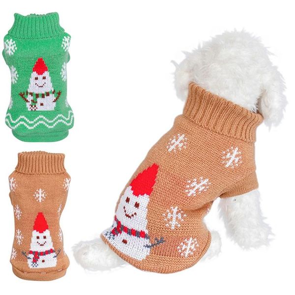 dog apparel winter warm pet clothes christmas outfit snowman sweater puppy soft knitwear coat clothing for small medium large
dog apparel winter warm pet clothes christmas outfit snowman sweater puppy soft knitwear coat clothing for small medium large