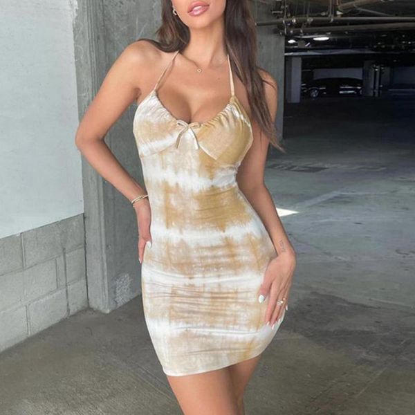 casual dresses summer women dress halter flower printing bandage party women's clothing korean 2021 ropa mujer, Black;gray
casual dresses summer women dress halter flower printing bandage party women's clothing korean 2021 ropa mujer, Black;gray