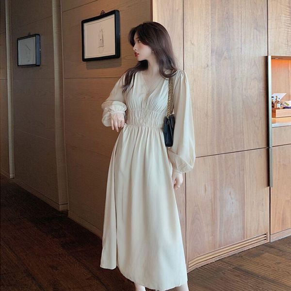 casual dresses s-xl plus size spring dress girls boho solid female vintage party oversize long sleeve women robe vestido, Black;gray
casual dresses s-xl plus size spring dress girls boho solid female vintage party oversize long sleeve women robe vestido, Black;gray