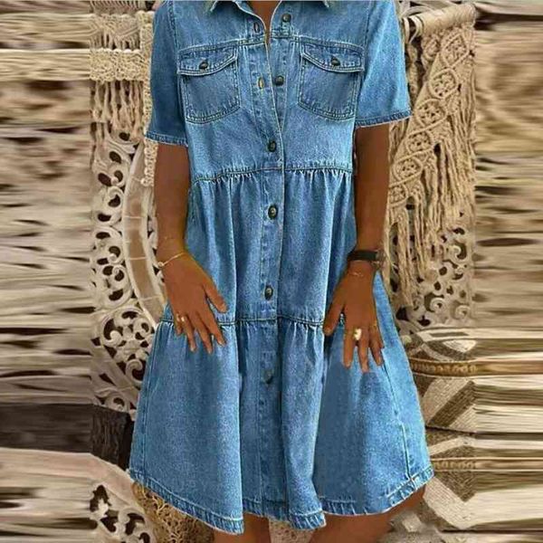 summer women denim casual dress plus size short sleeve v neck elegant dresses for women clothing vestidos mujer verano, Black;gray
summer women denim casual dress plus size short sleeve v neck elegant dresses for women clothing vestidos mujer verano, Black;gray